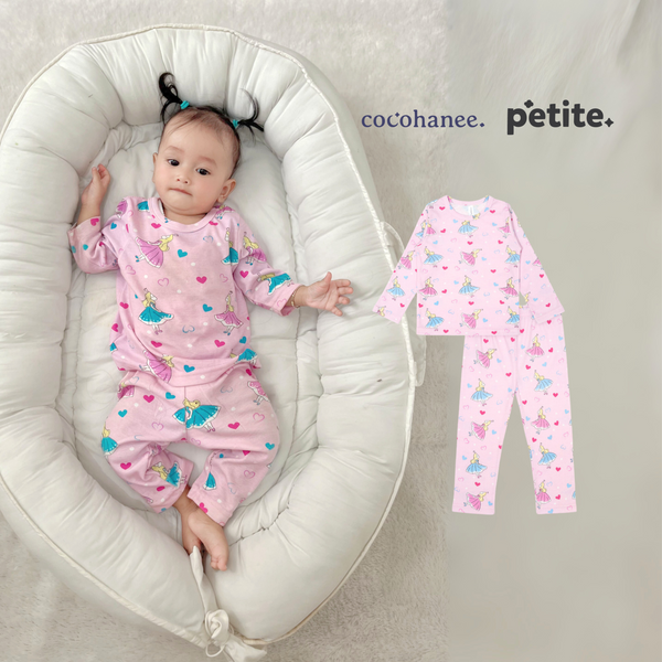 Cocohanee - Cinderelle Baby Long Pajamas - Piyama Tidur Bayi