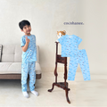 Cocohanee - Shark Wave Cozy Pajamas - Piyama Tidur Anak