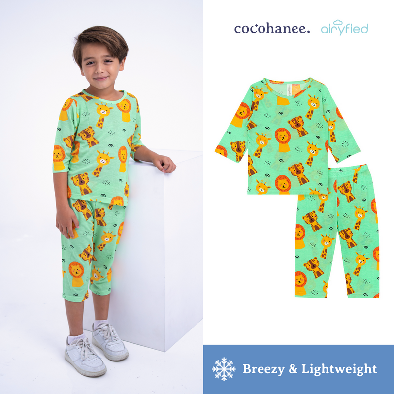 Cocohanee - Animal Frenzy ⅞ Length Pajamas