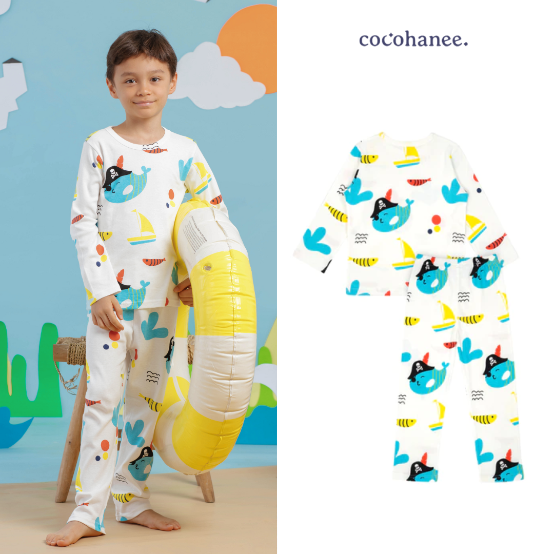 Cocohanee - Pirates Long Pajamas