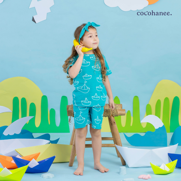 Cocohanee - Perahu kertas Short Pajamas