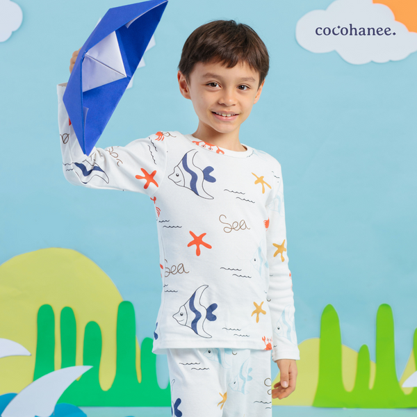Cocohanee - Crabfin Long Pajamas