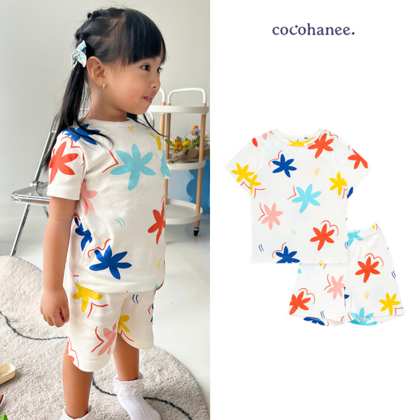 Cocohanee - Camelia Petals Short Pajamas