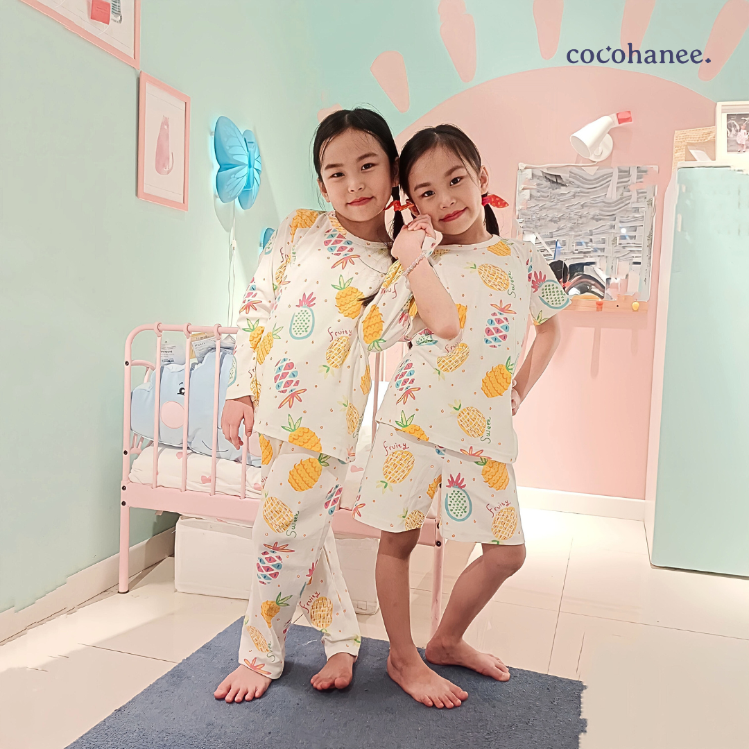 Cocohanee - Pineapple Long Pajamas