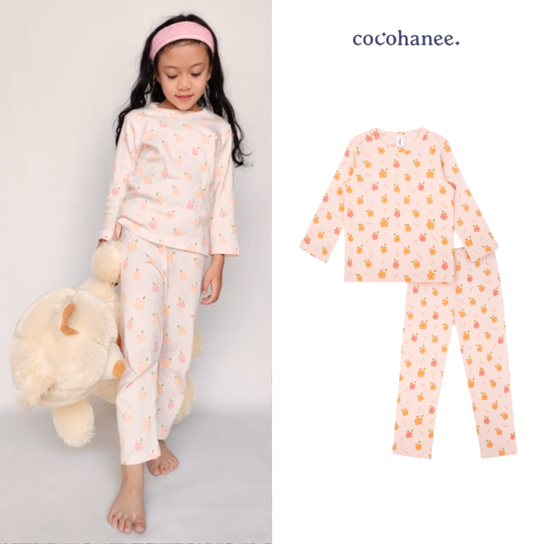 Cocohanee - Spring Flowers Long Pajamas