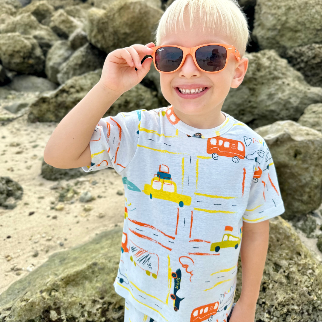 Cocohanee - Wheelscape Short Pajamas