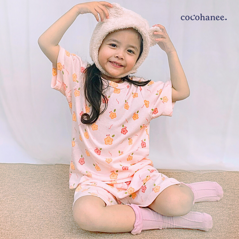 Cocohanee - Spring Flowers Short Pajamas