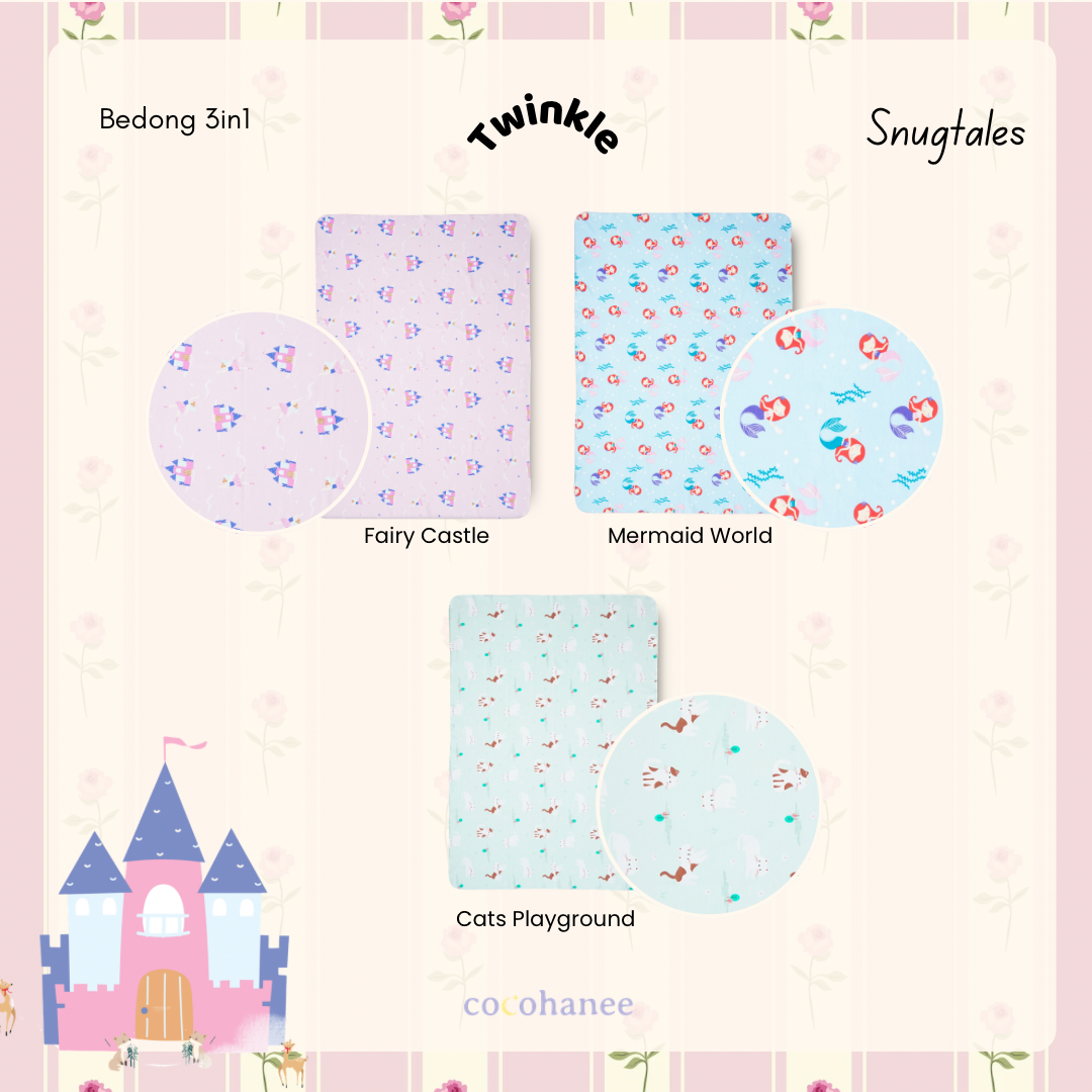 Swaddle Wraps - Bedong Bayi (3 in 1)