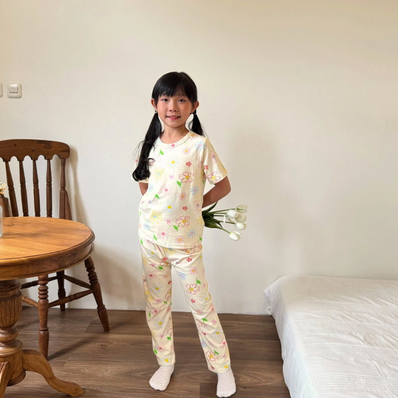 Blooming Flowers - Cozy Pajamas - Piyama Tidur Anak