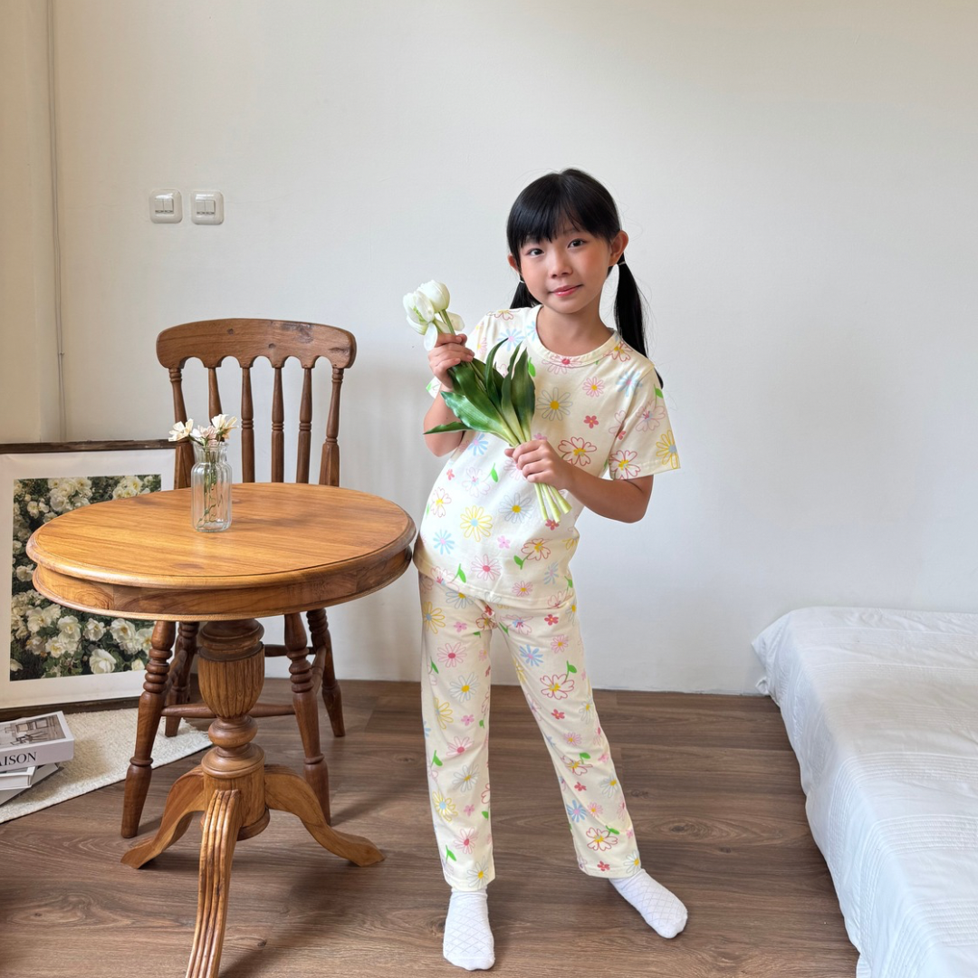 Blooming Flowers - Cozy Pajamas - Piyama Tidur Anak