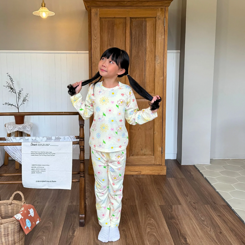 Blooming Flowers - Long Pajamas - Piyama Tidur Anak