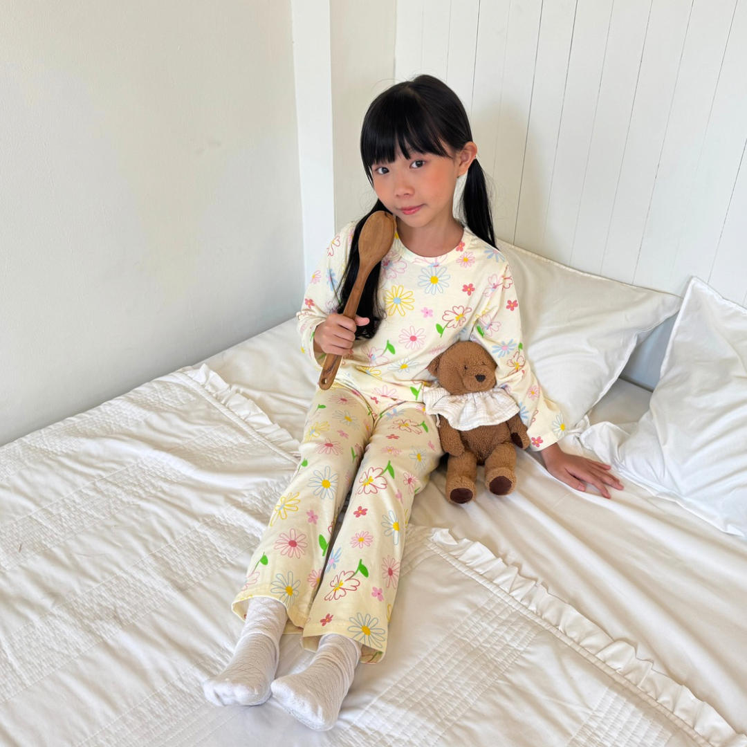 Blooming Flowers - Long Pajamas - Piyama Tidur Anak