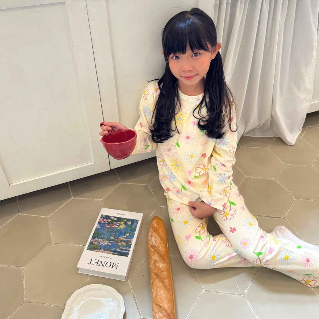 Blooming Flowers - Long Pajamas - Piyama Tidur Anak