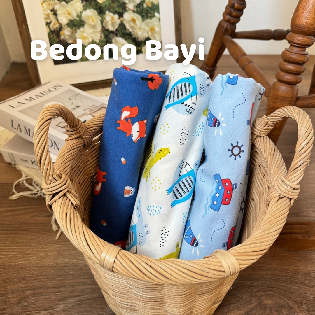 Cocohanee - Baby Swaddle Motifs Bedong Bayi Motif