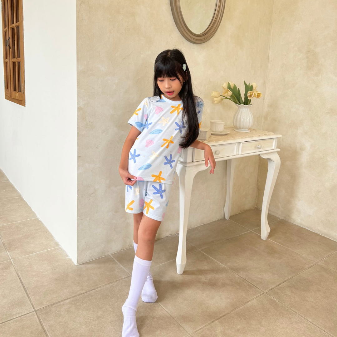 Starfish - Short Pajamas - Piyama Tidur Anak