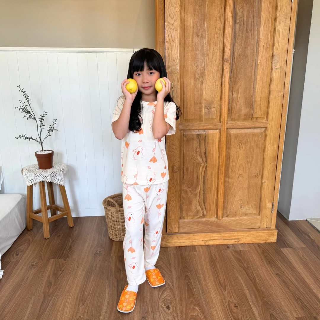 Bunny Petals - Cozy Pajamas - Piyama Tidur Anak