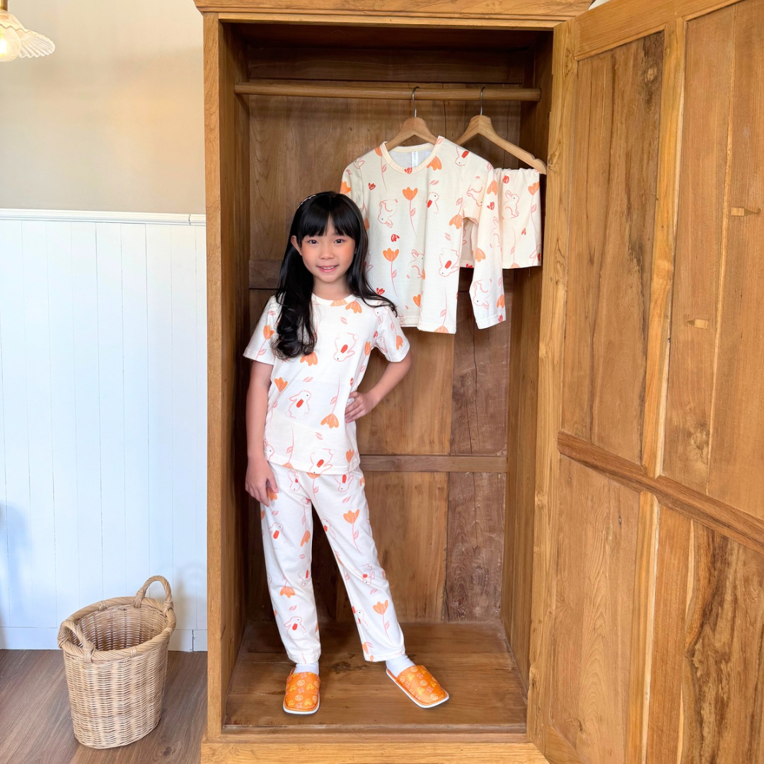 Bunny Petals - Cozy Pajamas - Piyama Tidur Anak