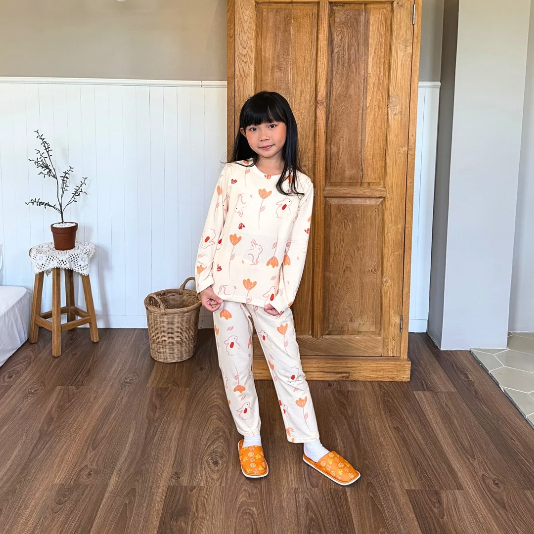 Bunny Petals - Long Pajamas - Piyama Tidur Anak