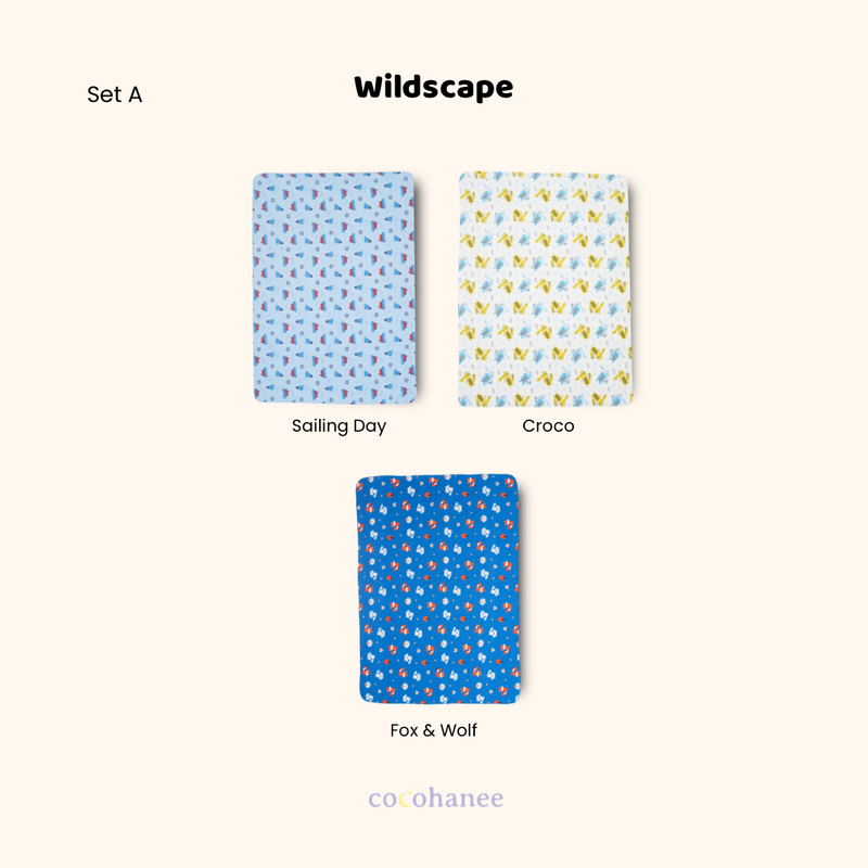 Cocohanee - Baby Swaddle Motifs Bedong Bayi Motif