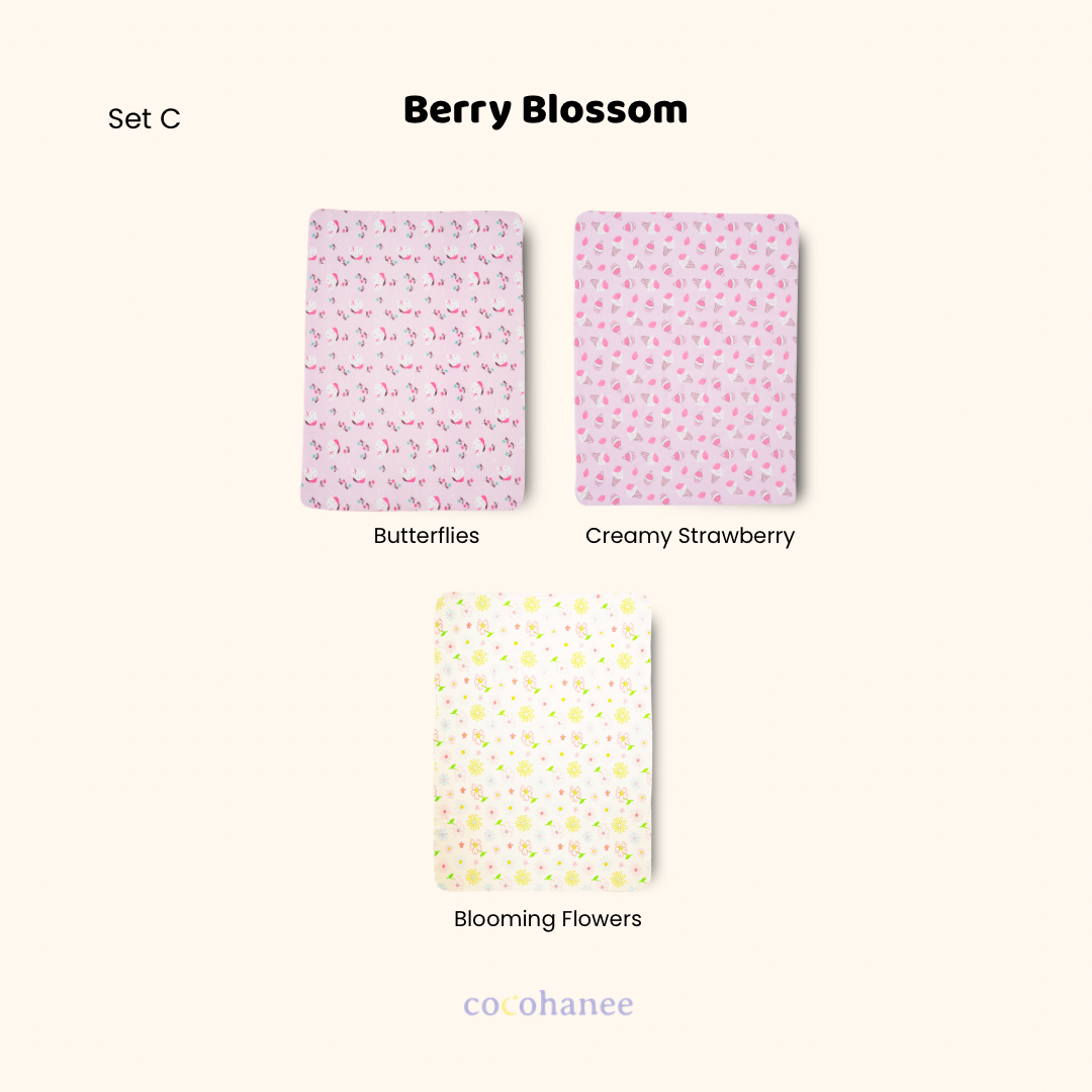 Cocohanee - Baby Swaddle Motifs Bedong Bayi Motif