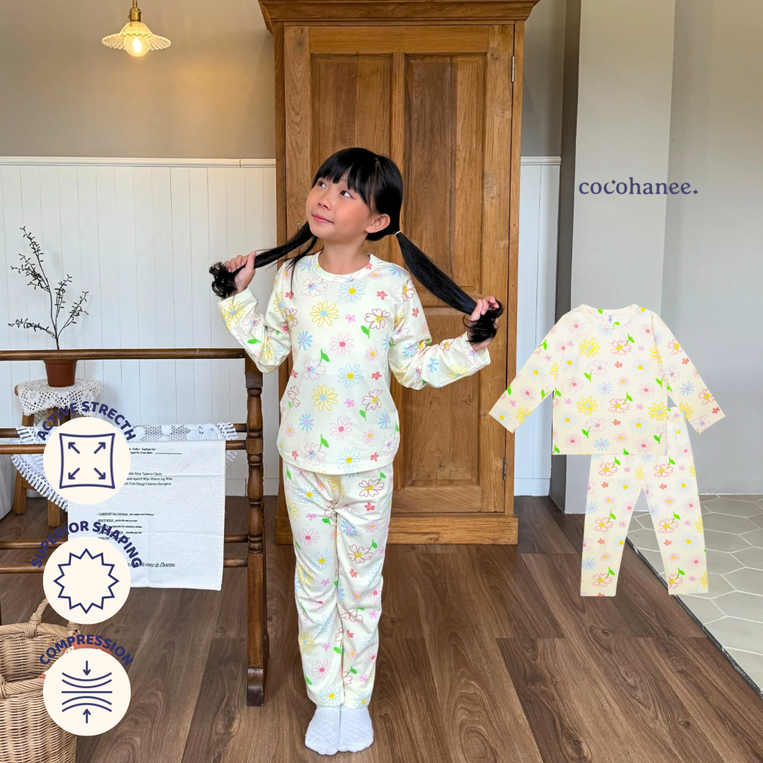 Blooming Flowers - Long Pajamas - Piyama Tidur Anak