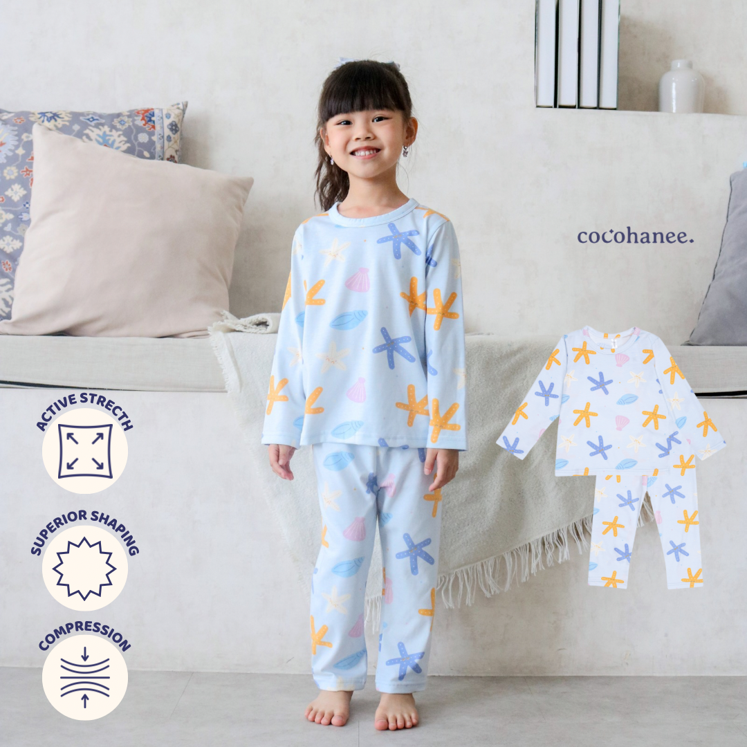 Starfish - Long Pajamas - Piyama Tidur Anak