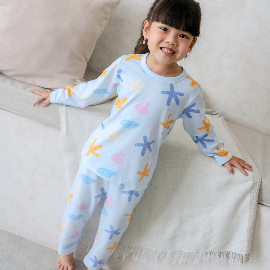 Starfish - Long Pajamas - Piyama Tidur Anak