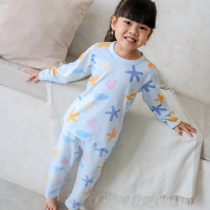 Starfish - Long Pajamas - Piyama Tidur Anak
