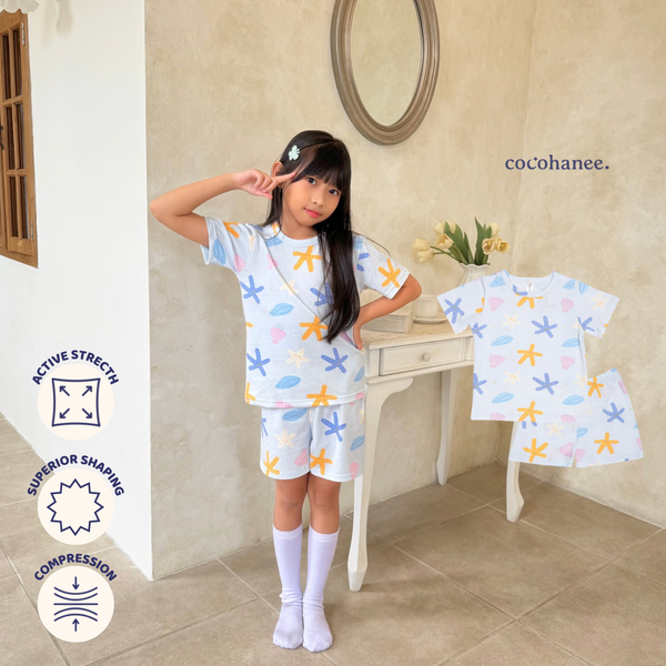 Starfish - Short Pajamas - Piyama Tidur Anak