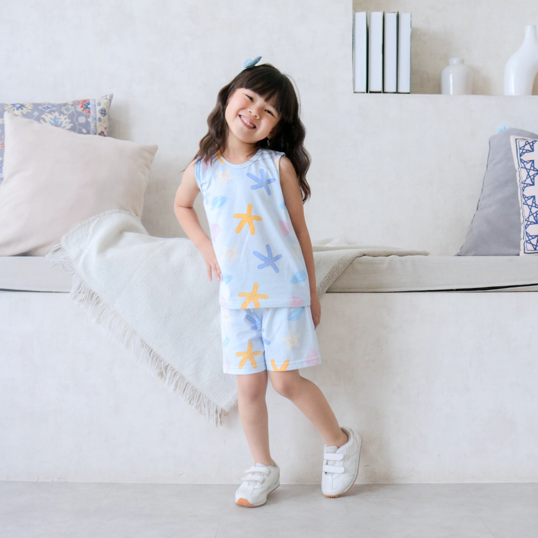 Starfish - Sleeveless Set - Setelan Anak Tanpa Lengan