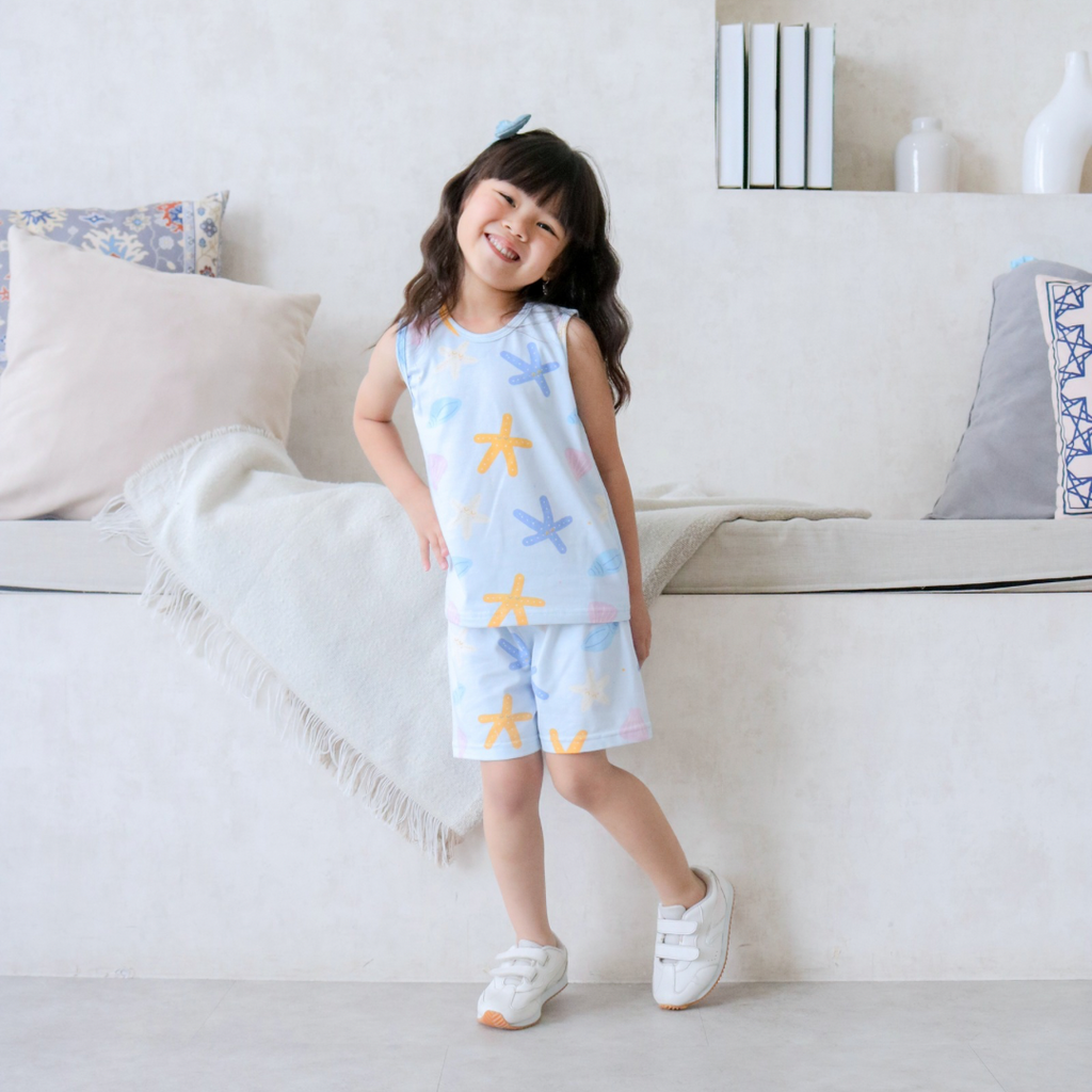 Starfish - Sleeveless Set - Setelan Anak Tanpa Lengan
