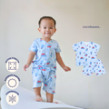 Cocohanee - Sailing Day Baby Short Button Down Pajamas - Piyama Bayi dengan Kancing Depan