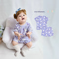 Cocohanee - Unicorn Stars Baby Short Pajamas - Piyama Tidur Bayi