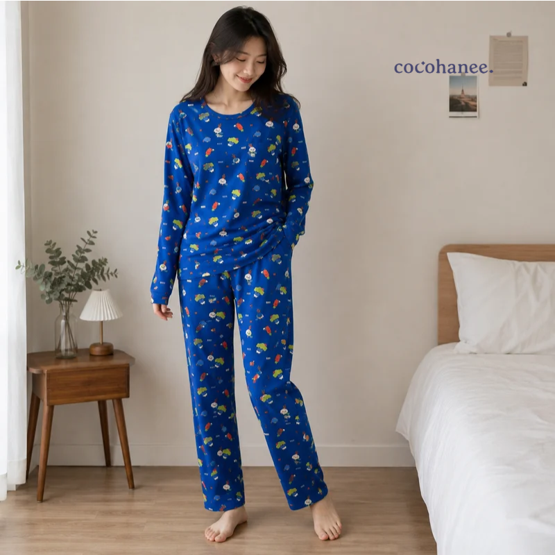 Cocohanee Local Market - Lune Long Pajamas Garden Buddies