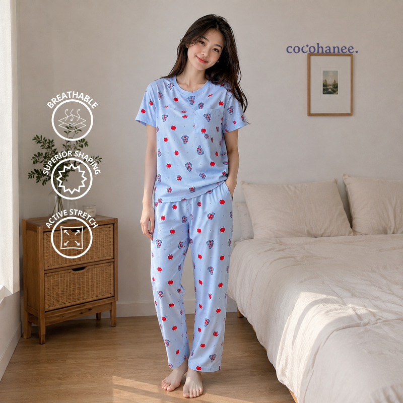 Cocohanee Local Market - Lune Cozy Pajamas Pomme Play