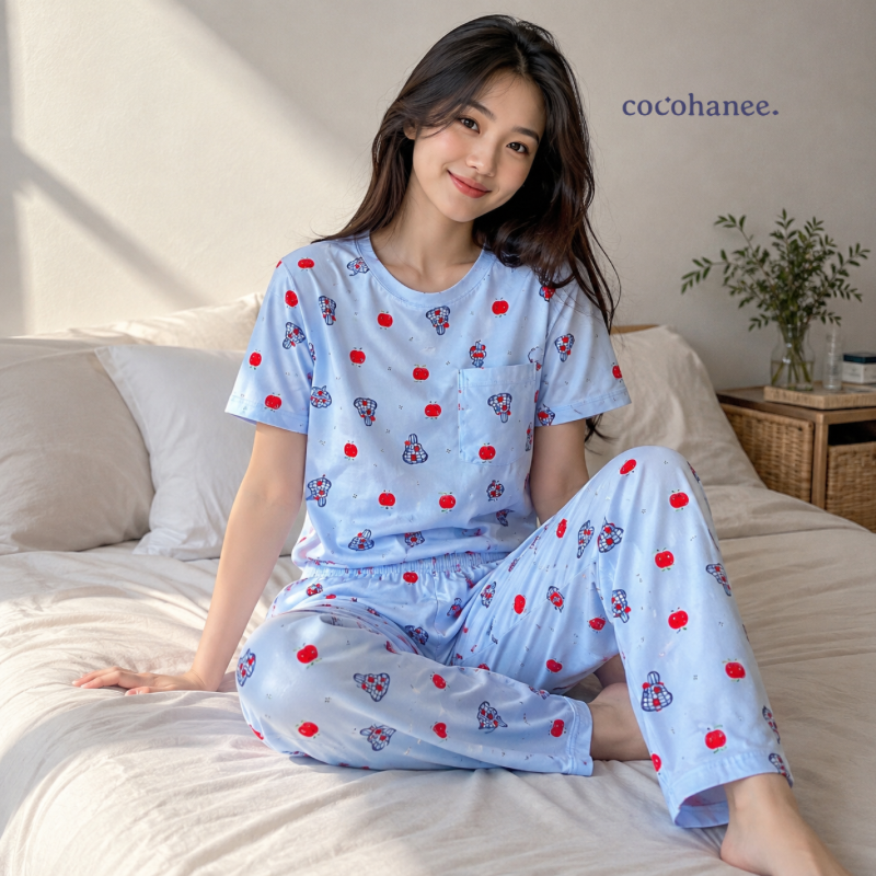 Cocohanee Local Market - Lune Cozy Pajamas Pomme Play