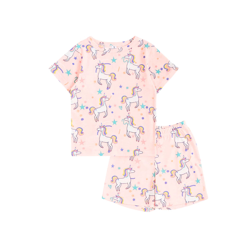 Cocohanee - Dreamy Unicorn Short Pajamas - Piyama Tidur Anak