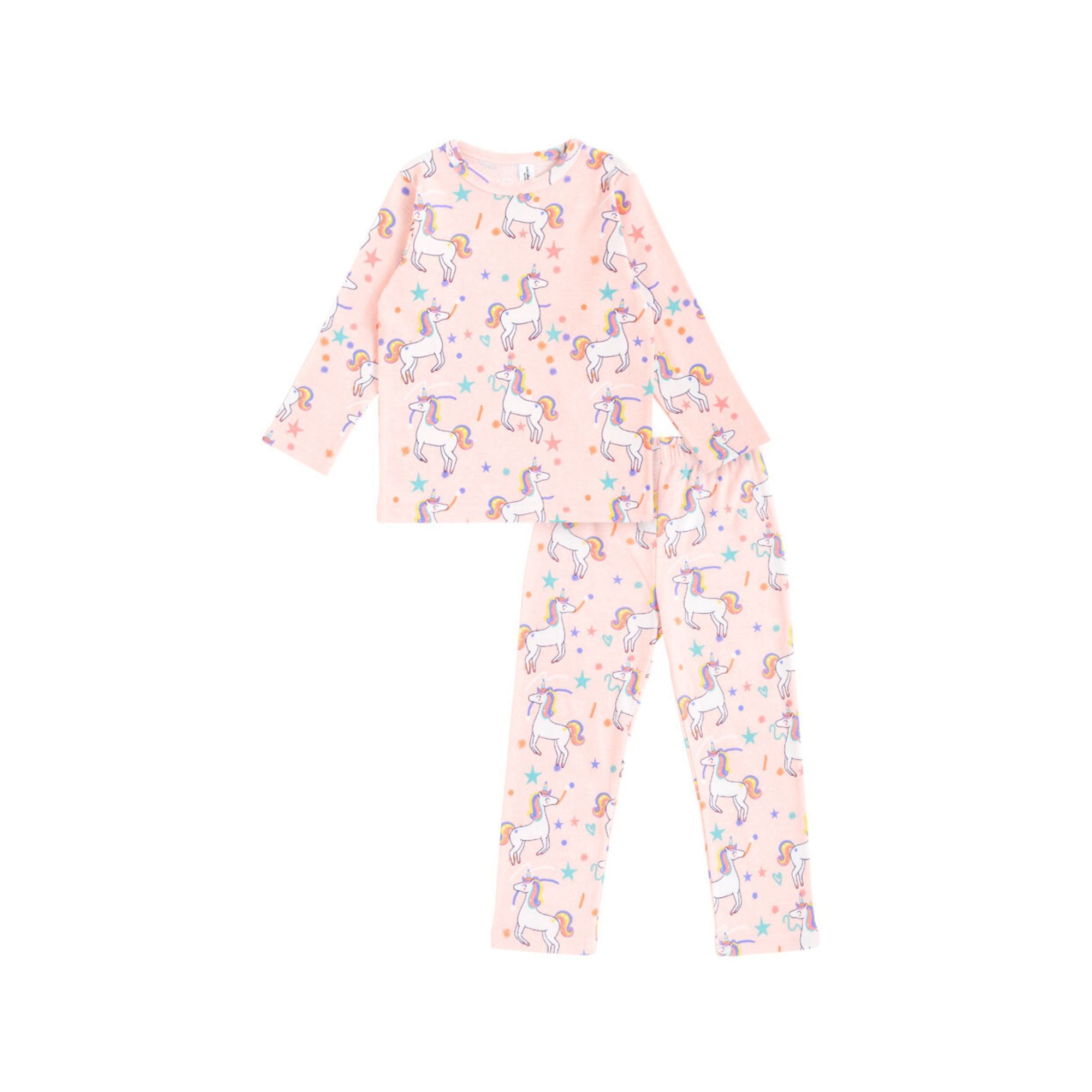 Cocohanee - Dreamy Unicorn Baby Long Pajamas - Piyama Tidur Bayi