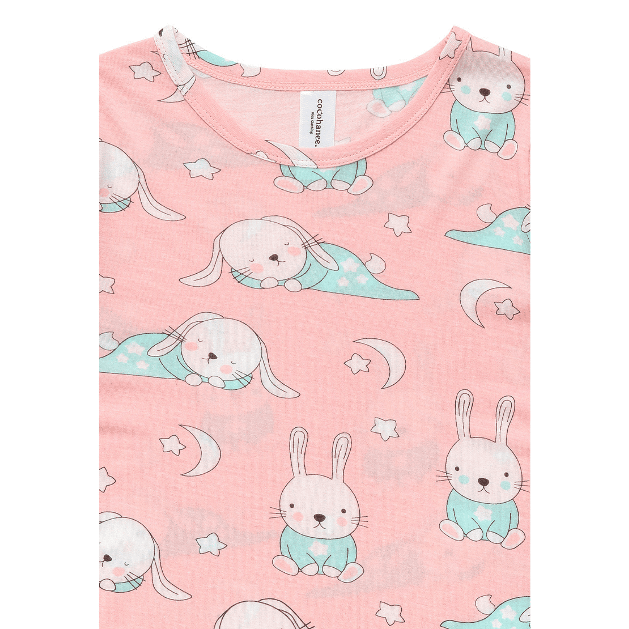 Cocohanee - Rabbit on Pajamas Long Pajamas - Piyama Tidur Anak