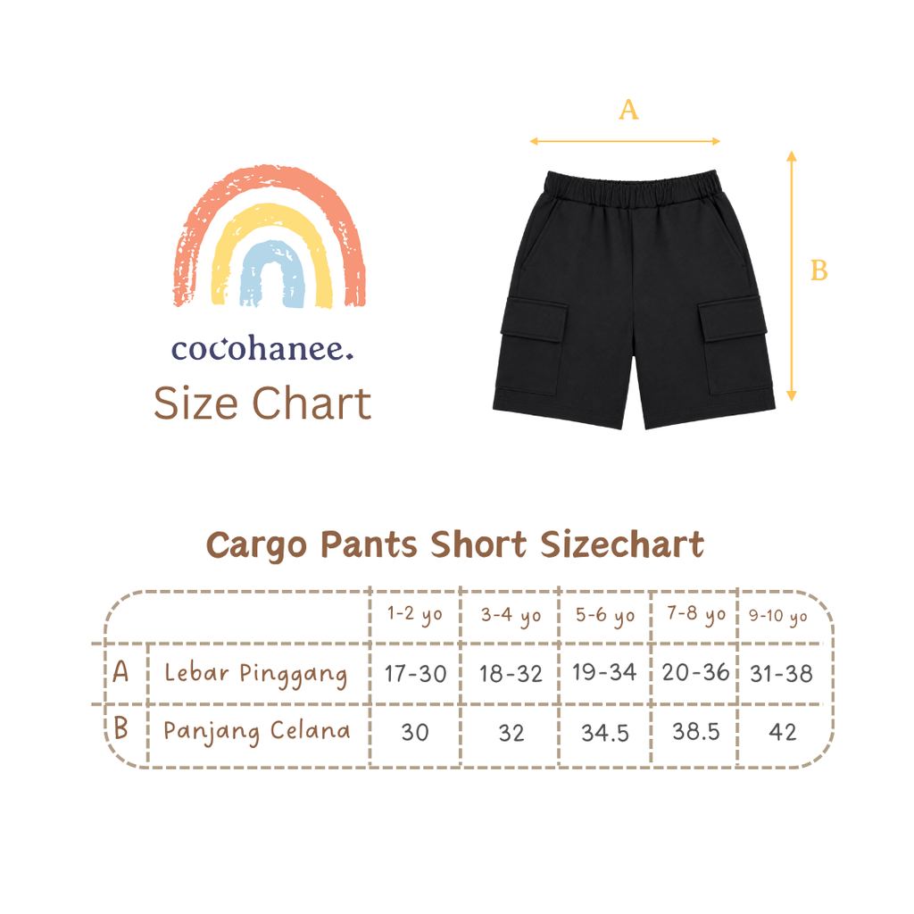 Cocohanee - Essentials Cargo Short