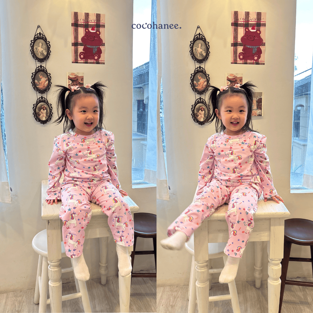 Unicorn World - Long Pajamas - Piyama Tidur Anak