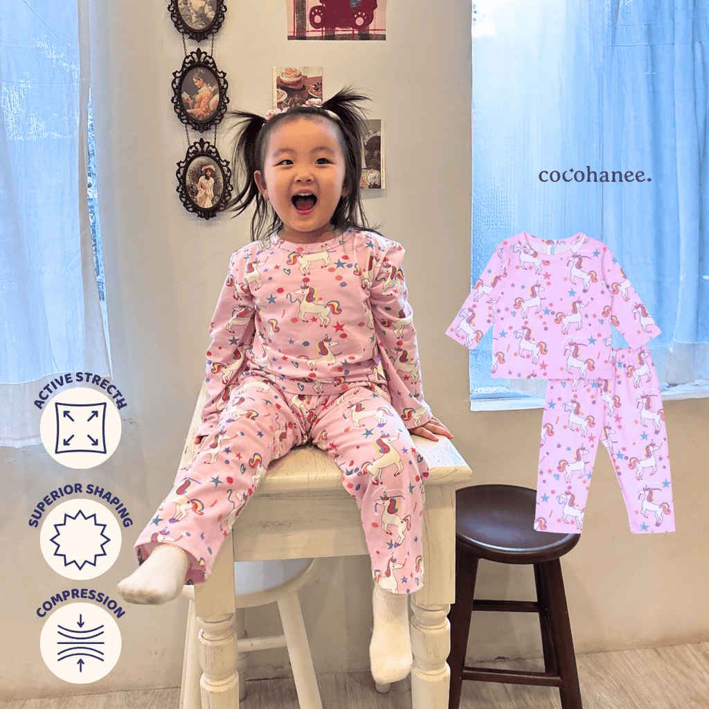 Unicorn World - Long Pajamas - Piyama Tidur Anak