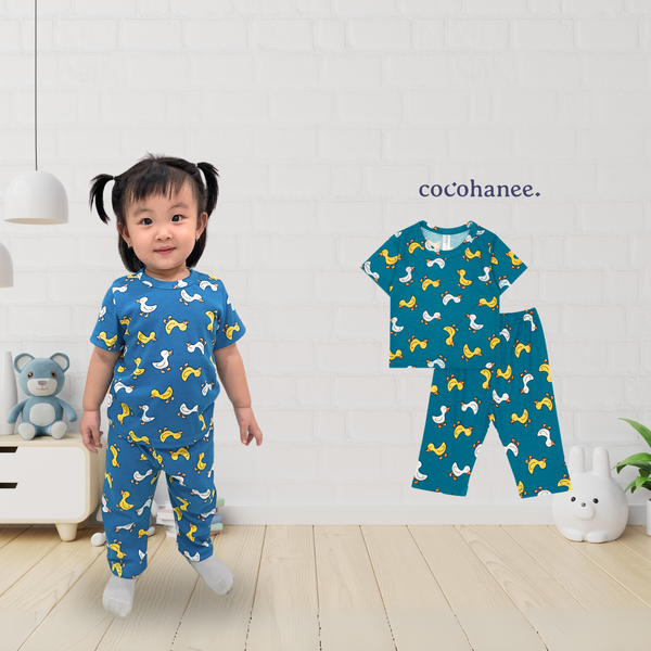 Cocohanee - Walky Ducky Baby Cozy Pajamas - Piyama Tidur Bayi