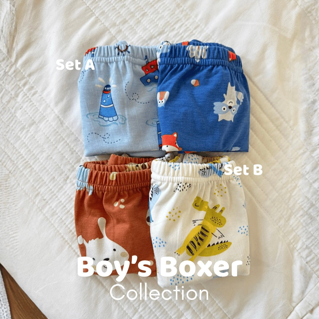 Fauna Float - Boxer Set - Celana Dalam Anak Laki-Laki