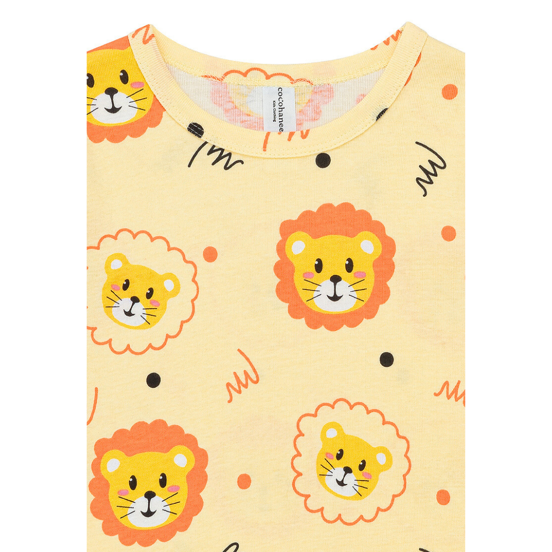 Cocohanee - Lion Baby Short Pajamas - Piyama Tidur Bayi