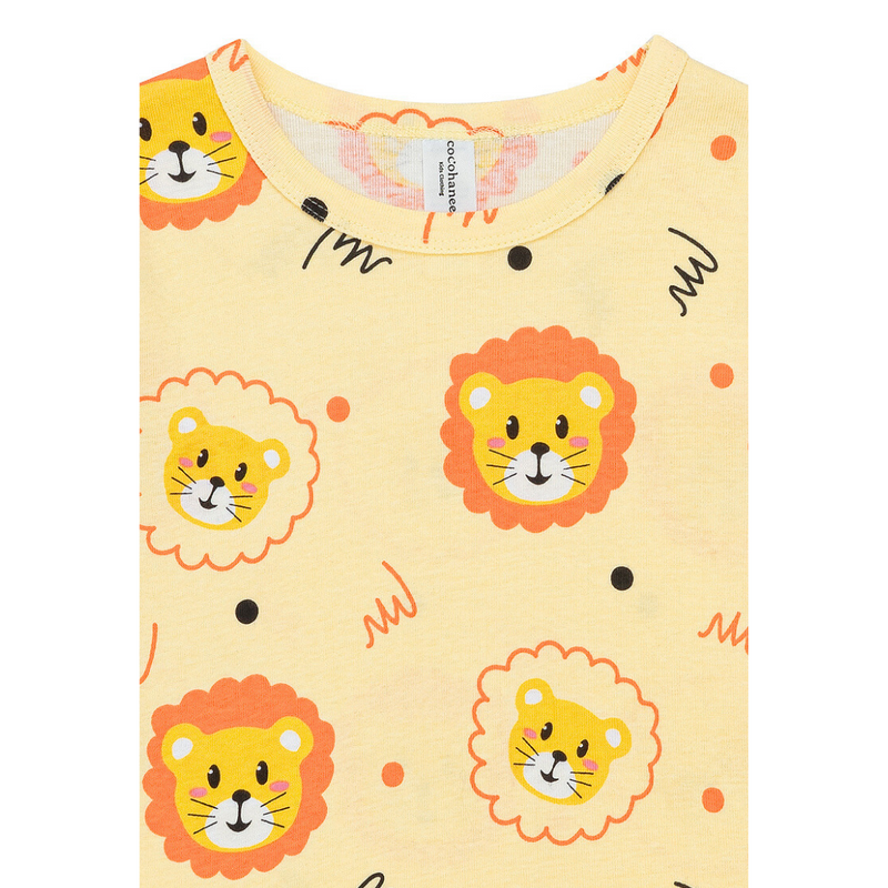 Cocohanee - Lion Baby Short Pajamas - Piyama Tidur Bayi