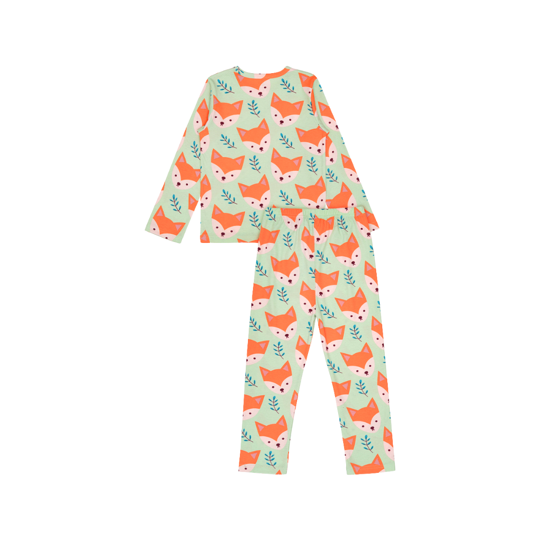 Cocohanee - Mr Fox Long Pajamas - Piyama Tidur Anak