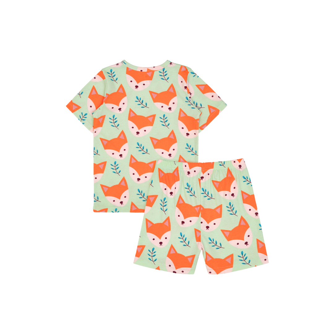 Cocohanee - Mr Fox Baby Short Pajamas - Piyama Tidur Bayi