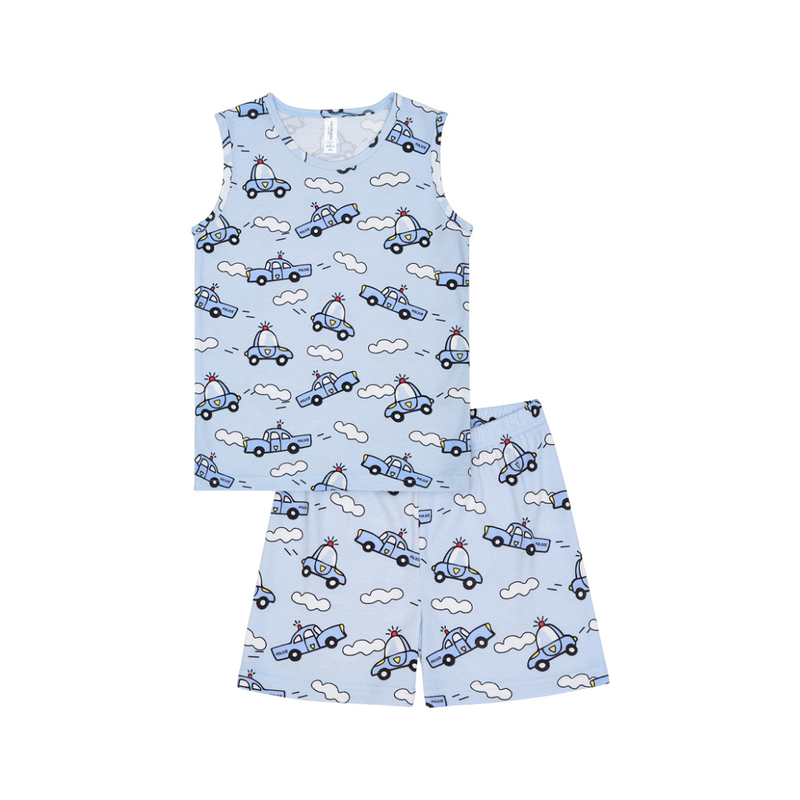 Cocohanee - Road To The Sky Sleeveless Set - Setelan Anak Tanpa Lengan