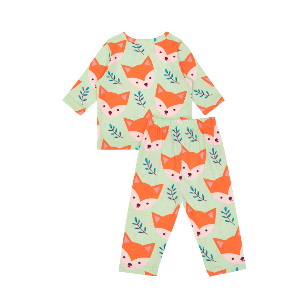 Cocohanee - Mr Fox Baby Long Pajamas - Piyama Tidur Bayi